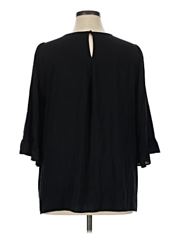 Torrid 3/4 Sleeve Blouse (view 2)