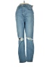 RE/DONE Hearts Blue Jeans Size 25 waist - photo 1