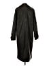 Zara 100% Polyester Black Trenchcoat Size XS - photo 2