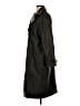 Zara 100% Polyester Black Trenchcoat Size XS - photo 5