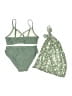 Unbranded Floral Green Two Piece Swimsuit Size 10/11Y - photo 2