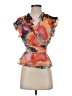 Hutch 100% Polyester Orange Sleeveless Blouse Size S (petite) - photo 1