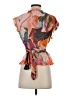Hutch 100% Polyester Orange Sleeveless Blouse Size S (petite) - photo 2