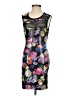 Mustard Seed 100% Polyester Graphic Black Cocktail Dress Size XS - photo 1