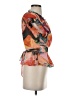 Hutch 100% Polyester Orange Sleeveless Blouse Size S (petite) - photo 4