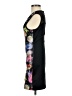 Mustard Seed 100% Polyester Graphic Black Cocktail Dress Size XS - photo 5