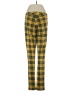 J. McLaughlin Plaid Yellow Casual Pants Size 2 - photo 2