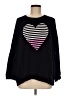 Sundry Hearts Black Pullover Sweater Size Med (2) - photo 1