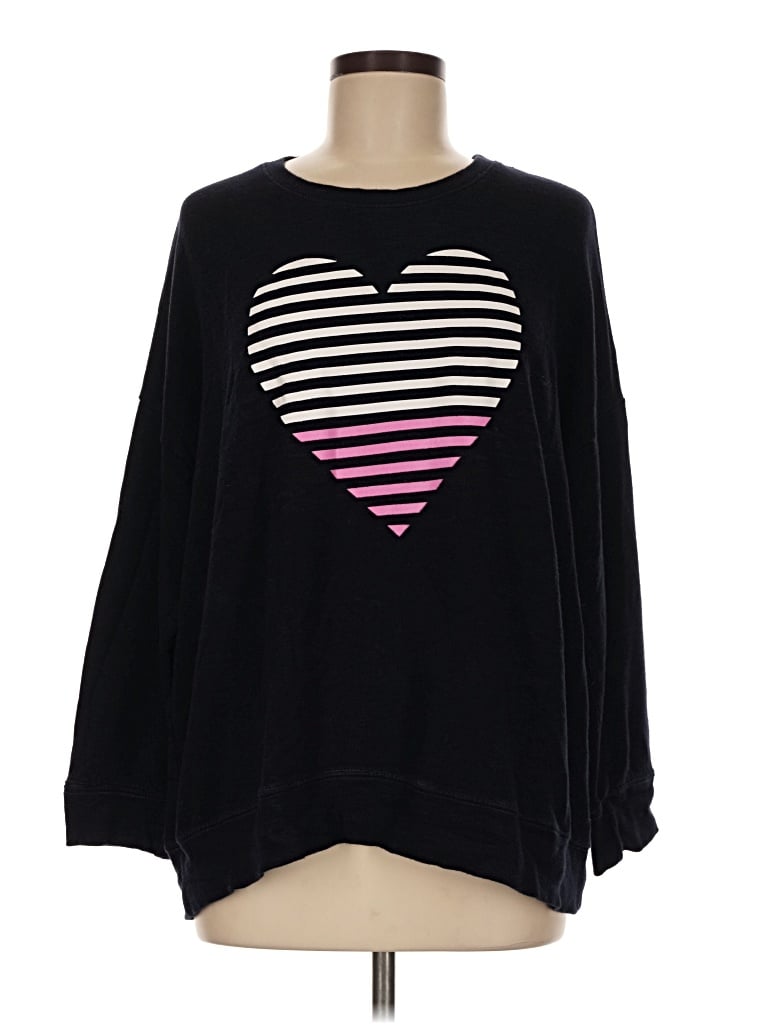 Pre-owned Sundry Pullover Sweater In Black