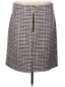 MICHAEL Michael Kors Houndstooth Pink Formal Skirt Size L - photo 2