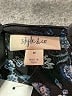 Style&Co 100% Rayon Floral Blue Long Sleeve Blouse Size M - photo 7