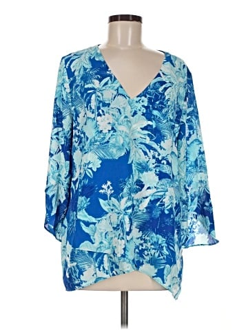 Beautiful by Lawrence Zarian 3/4 Sleeve Blouse (view 1)
