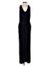Banana Republic 100% Polyester Solid Black Jumpsuit Size 0 - photo 1