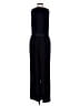 Banana Republic 100% Polyester Solid Black Jumpsuit Size 0 - photo 2