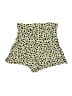 Moon River Animal Print Yellow Shorts Size S - photo 2