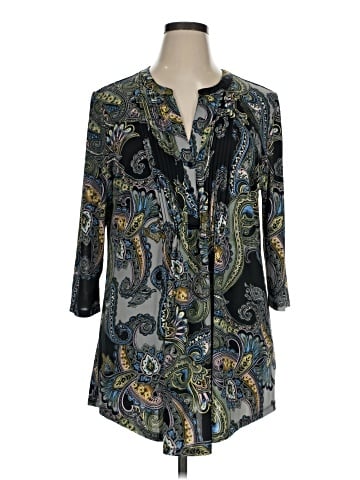 Serengeti 3/4 Sleeve Blouse (view 1)