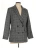 Ebossy Plaid Gray Blazer Size M - photo 1