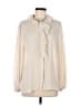Nili Lotan 100% Polyester Ivory Long Sleeve Blouse Size L - photo 1