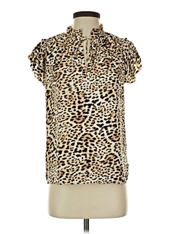 Philosophy Republic Clothing Short Sleeve Blouse (view 1)
