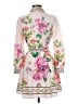 Dalia Macphee Floral Ivory Casual Dress Size M - photo 2