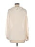 Nili Lotan 100% Polyester Ivory Long Sleeve Blouse Size L - photo 2
