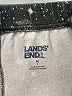 Lands' End Stars Black Sweatpants Size 8 - photo 3