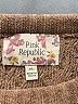 Pink Republic 100% Polyester Brown Pullover Sweater Size XL - photo 7