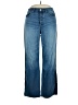 Madewell Color Block Blue Jeans Size 28 waist - photo 1