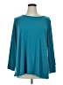 Susan Graver Teal 3/4 Sleeve Top Size XL (petite) - photo 1