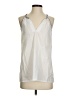Madison 100% Cotton Silver Sleeveless Blouse Size XS - photo 1