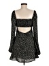 Missguided 100% Polyester Polka Dots Black Casual Dress Size 6 - photo 2