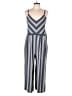 Xhilaration Chevron-herringbone Gray Jumpsuit Size XL - photo 1