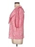WAYF 100% Rayon Pink Short Sleeve Blouse Size L - photo 5