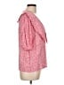 WAYF 100% Rayon Pink Short Sleeve Blouse Size L - photo 4