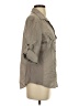 James Perse Gray 3/4 Sleeve Button-Down Shirt Size 4 - photo 4