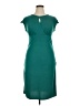 Elle Solid Teal Cocktail Dress Size XL - photo 1