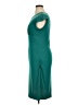 Elle Solid Teal Cocktail Dress Size XL - photo 5