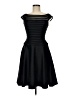 JS Signature Solid Black Cocktail Dress Size 6 - photo 1