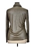 Ann Taylor Metallic Silver Long Sleeve Turtleneck Size XL - photo 2