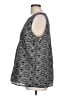 Caslon 100% Cotton Black Sleeveless Blouse Size L - photo 5