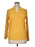 Talbots Yellow Long Sleeve Blouse Size XL - photo 1