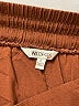 Wildfox 100% Rayon Solid Brown Shorts Size Lg (3 or L) - photo 3