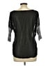 Whats Hot Gray 3/4 Sleeve Top Size L - photo 2