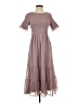 Assorted Brands 100% Polyester Brown Casual Dress Size S - photo 1