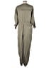 Athleta Solid Gray Jumpsuit Size L - photo 2