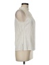 Ann Taylor LOFT Ivory Sleeveless Blouse Size Med Petite - photo 4
