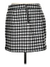Garage Houndstooth Gray Casual Skirt Size L - photo 2