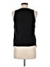 Ann Taylor 100% Polyester Black Tank Top Size M (petite) - photo 2