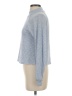 Privacy Please Blue Long Sleeve Turtleneck Size S - photo 5