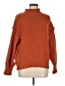 Unbranded 100% Acrylic Solid Orange Turtleneck Sweater Size M - photo 1